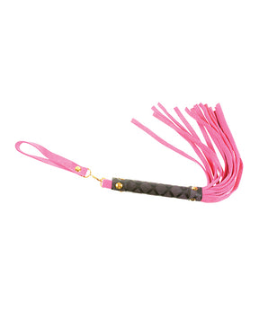 Plesur Mini Leather Flogger - Pink by Plesur