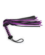 Plesur 22" Leather Flogger - Purple by Plesur