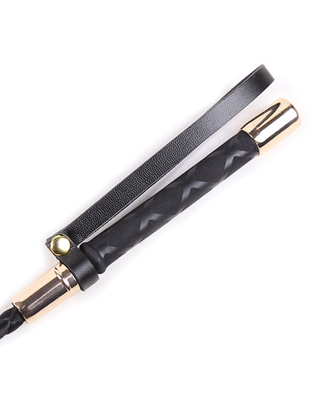 Plesur 18-Inch Riding Crop - Black