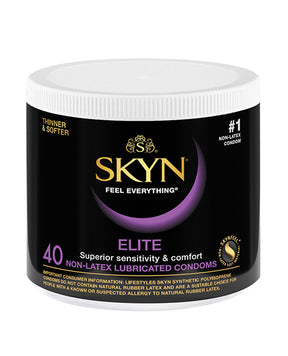 Lifestyles SKYN Elite Ultra Thin Condoms - Bowl of 40 by Lifestyles