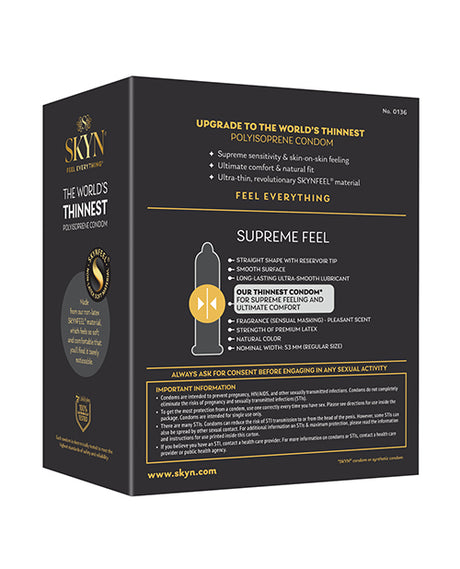 Lifestyles SKYN Supreme Feel Condoms — 30 Pack