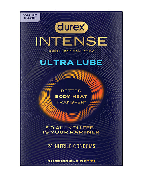 Durex Intense Ultra Lube Condoms - Box of 24 by Durex