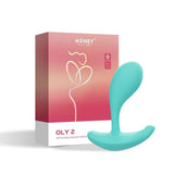 Oly 2 App-Enabled Wearable Vibrator - Blue