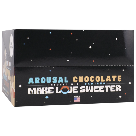 Doc Johnson Happy Chocha (His) Chocolate — 12 Pack Display - DJ1325-37-BX