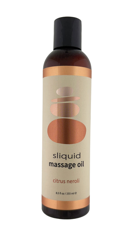 Sliquid Balance Massage Oil — Citrus Neroli, 8.5oz - SLIQ079