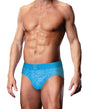 Prowler Lace Open Back Brief - Blue MD by Prowler