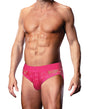 Prowler Lace Open Back Brief - Pink SM by Prowler