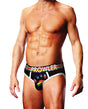 Prowler Oversized Paw Brief - Black/Multi XL by Prowler