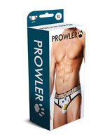 Prowler Oversized Paw Brief - White/Multi XL by Prowler