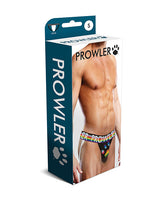 Prowler Oversized Paw Jock Strap - Black/Multi SM by Prowler