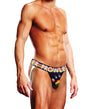 Prowler Oversized Paw Jock Strap - Black/Multi XL by Prowler