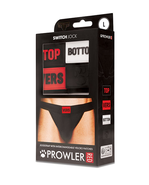 Prowler Switch Jock w/Four Interchangeable Patches - Black LG by Prowler