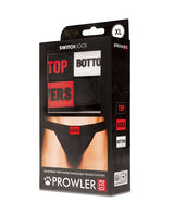 Prowler Switch Jock w/Four Interchangeable Patches - Black XL by Prowler