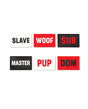 Prowler RED Switch Jock Patches Pack #2 - Pack of 6 by Prowler