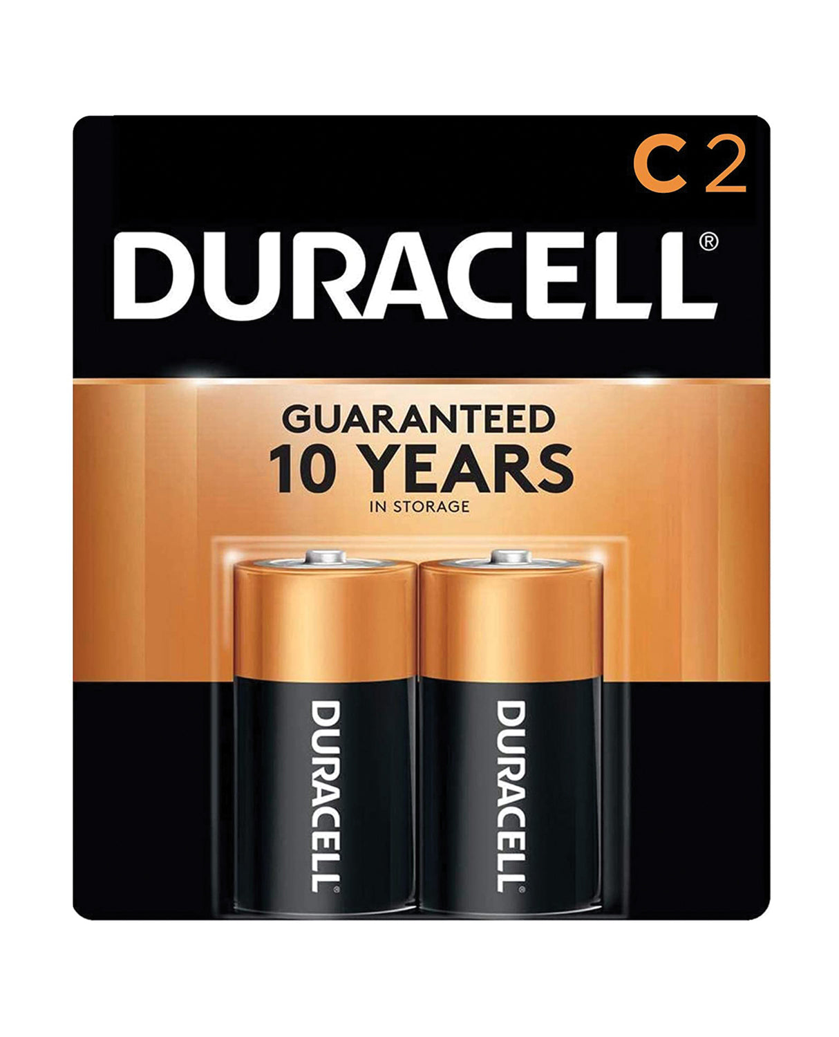 Duracell Alkaline Batteries - C Pack of 2 by Duracell