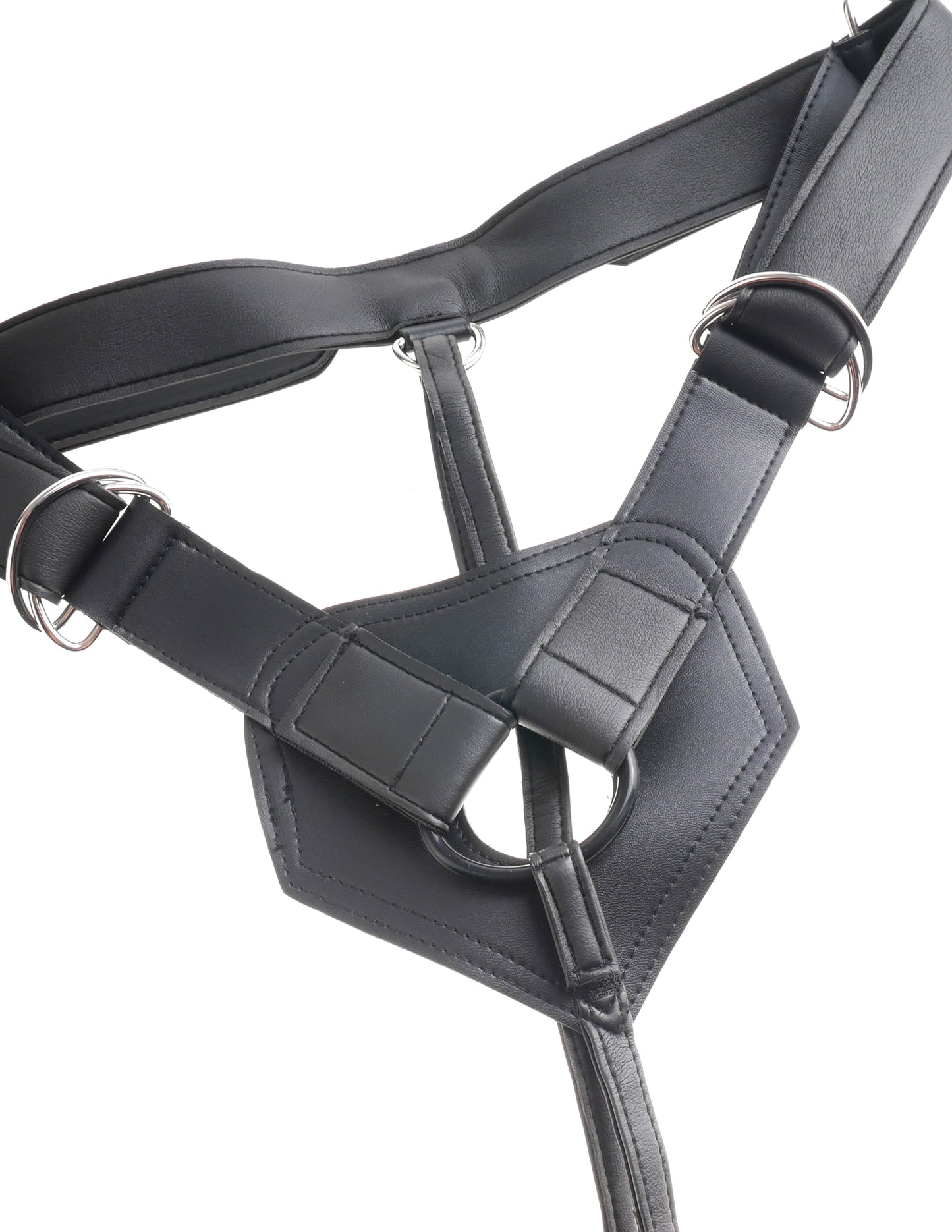 King Cock Strap on Harness With 6 Inch Cock - Tan by Pipedream