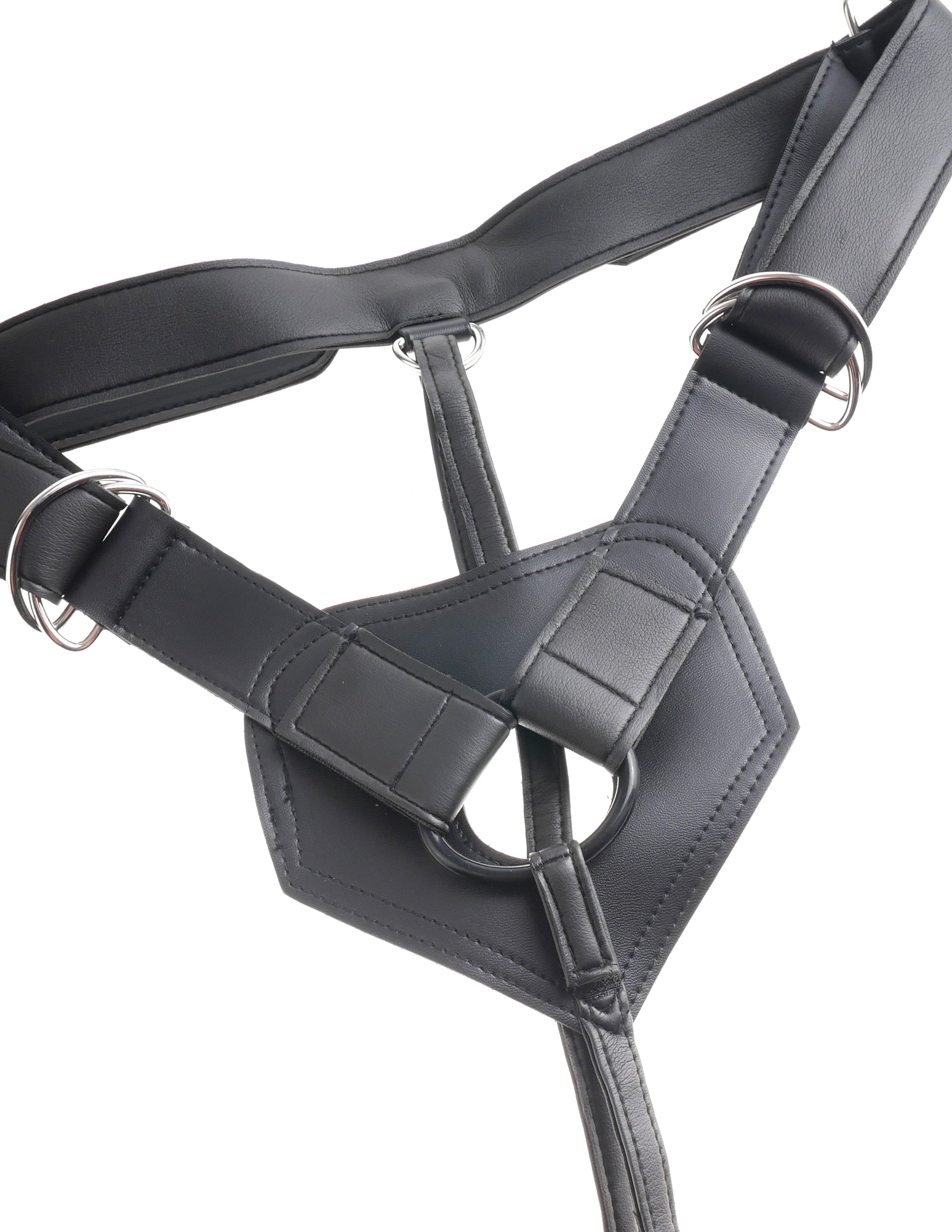 King Cock Strap on Harness With 6 Inch Cock - Tan by Pipedream