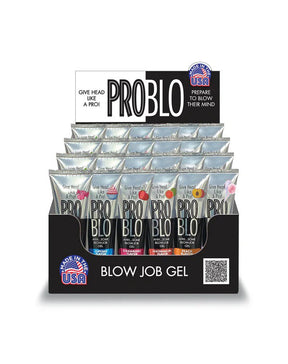 Little Genie Problo Oral Pleasure Gel Display — 24 x 2oz Tubes - LG-BT527D