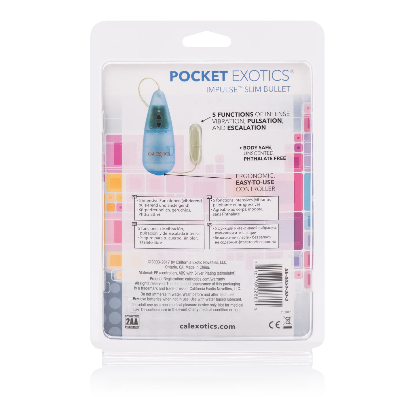 Pocket Exotics Impulse Slim Bullet by CalExotics