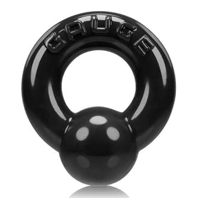 Oxballs Gauge Cockring — SuperFLEXtpr Soft Stretch Ring, Black - OX-3023-BLK