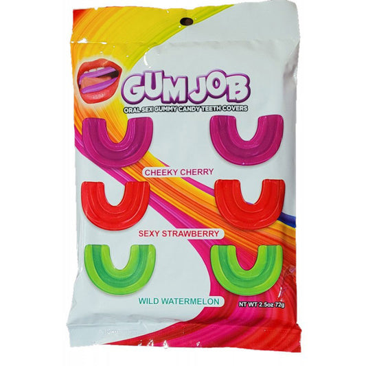 "Gum Job Oral Sex Candy Teeth Covers 6 Pack HTP2855"