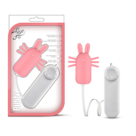 Blush Luxe Bunny Bullet Vibrator with Silicone Sleeve — Pink - BL-16300
