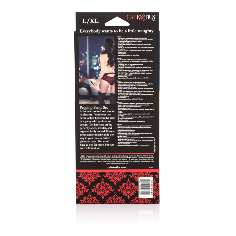 Scandal Pegging Panty L/xl by CalExotics