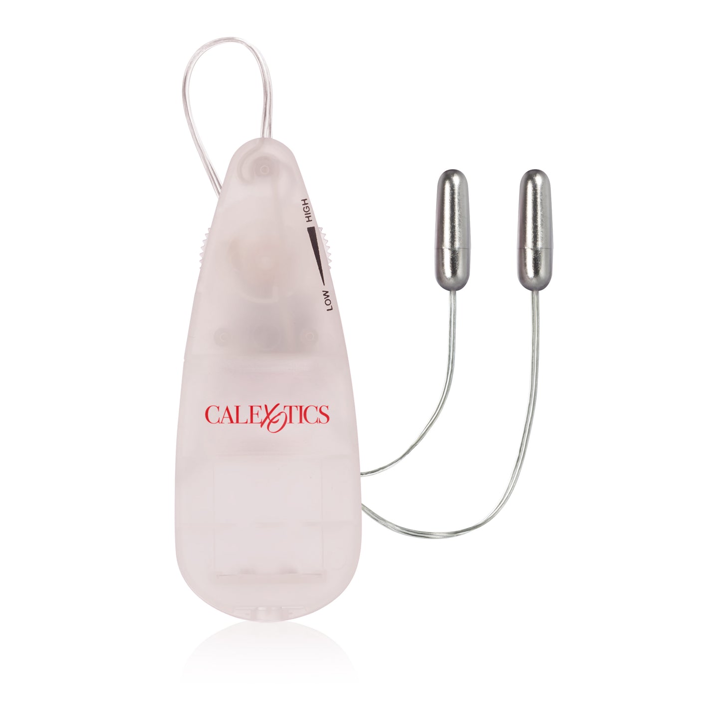 Pocket Exotics Dual Heated Whisper Bullets - Clear by CalExotics