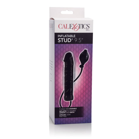 CalExotics Inflatable Stud Dildo — 9.5 Inch Expandable Latex - SE0431033