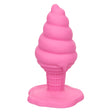 CalExotics Yum Bum Ice Cream Cone Butt Plug — Pink, 3.75in - SE4410413