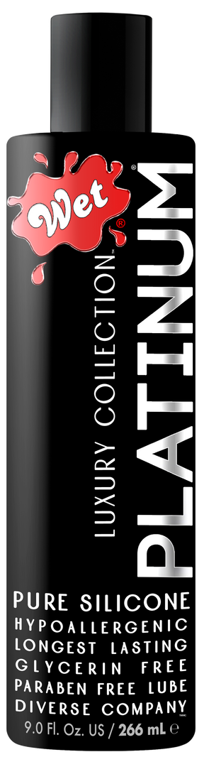 Wet Platinum Silicone Personal Lubricant — 9 oz - WT20702