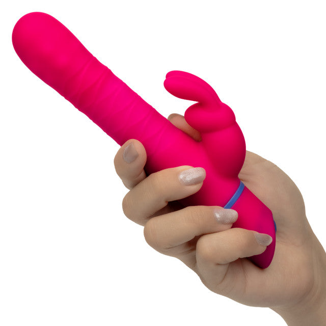 CalExotics Love Bunny Beaded Spin Vibrator — Pink - SE0619593