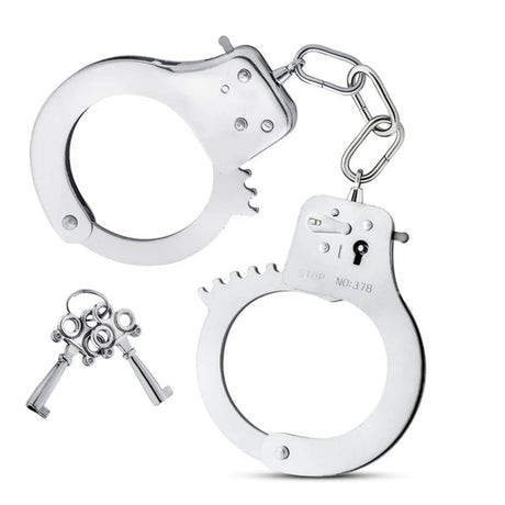 Blush Temptasia Beginner Cuffs — Silver Stainless Steel - BL-55404