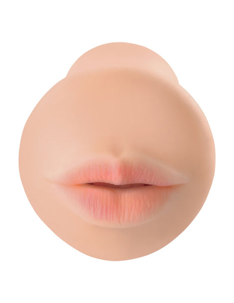 Pipedream Deep Throat Masturbator — Compact Fanta Flesh Stroker - PDRD430