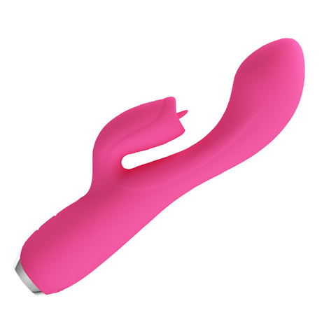 Pretty Love Gloria Rabbit Vibrator — Silicone, Dual Motors, 7.8 in - BI-014754-1
