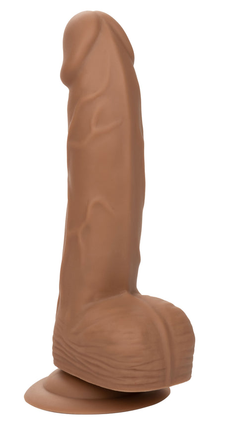 CalExotics Silicone Dildo — 6 Inch (Brown) - SE0252102