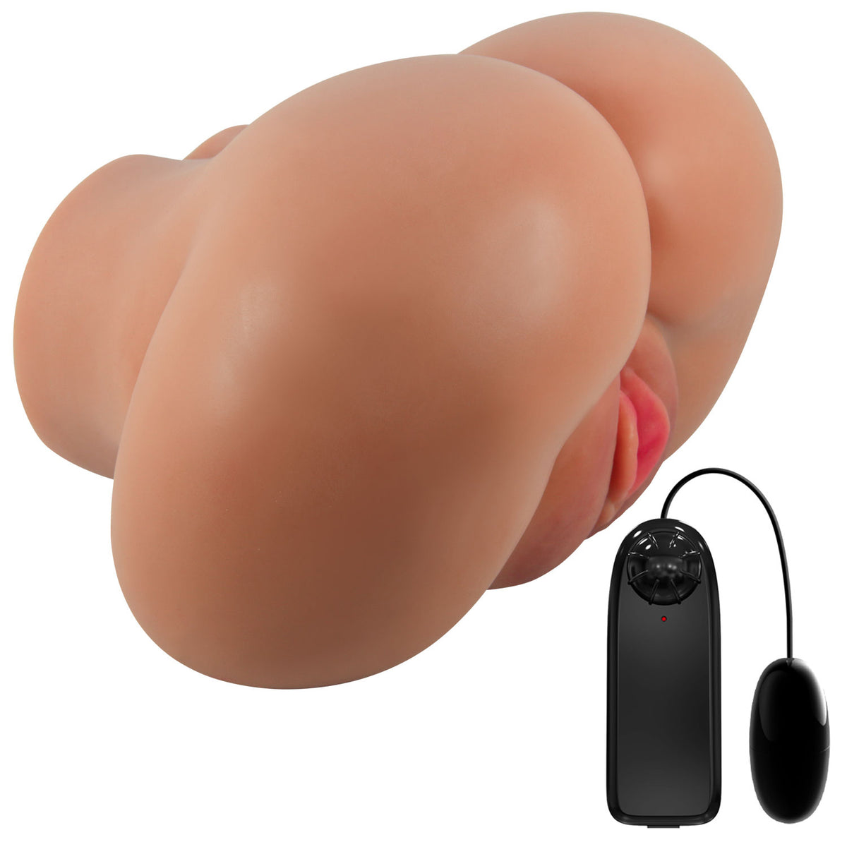 Pretty Love Luna Dual-Entry Realistic Masturbator — Tan - BM-009244Z-1
