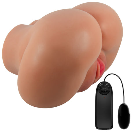 Pretty Love Luna Dual-Entry Realistic Masturbator — Tan - BM-009244Z-1