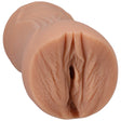 Doc Johnson Signature Stroker — Skye Blue Ultraskyn Pocket Pussy, 6 in - DJ5510-40-BX
