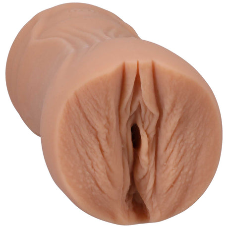 Doc Johnson Signature Stroker — Skye Blue Ultraskyn Pocket Pussy, 6 in - DJ5510-40-BX