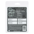 CalExotics Alpha Liquid Silicone 3-Ring Stamina Set - Black - SE1492652
