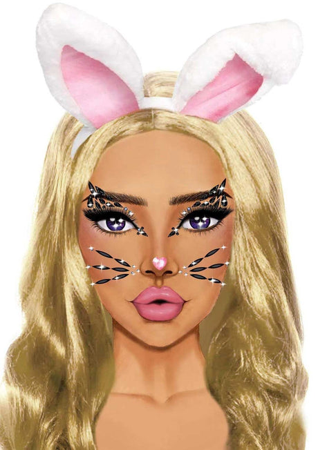 Leg Avenue Animal Rhinestone Stick-On Face & Body Jewels - LA-EYE031