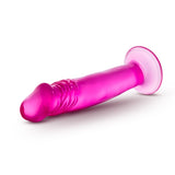 Blush B Yours Sweet n' Small 6 Inch Suction Cup Dildo, Pink - BL-14620