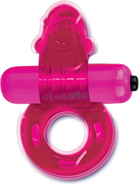 Hott Products Purrfect Pet Tickle Me Dolphin Bullet Vibrator, Magenta - HTP2132