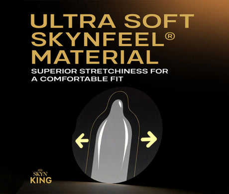 Paradise Marketing SKYN King Ultra Thin Extra Glide Condoms, 10 Pack - PM0192