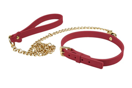 Temptasia Ardor - Collar and Leash​ - Red