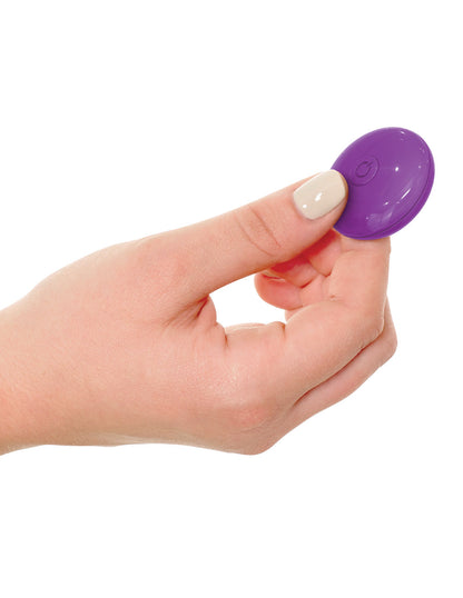 Threesome Total Ecstay Silicone Vibrator - Purple by Pipedream