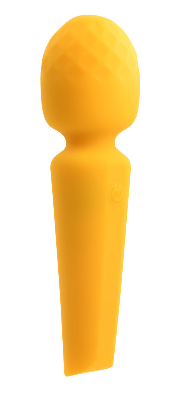 Evolved Novelties Sunshine Wand Vibrator — Yellow, 6.69 in - EN-RS-1324-2