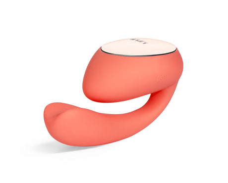Lelo Ida Wave Coral Red — App-Connected Double-Stimulation Massager - LELO-8670