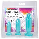 Crystal Jellies - Anal Starter Kit - Teal